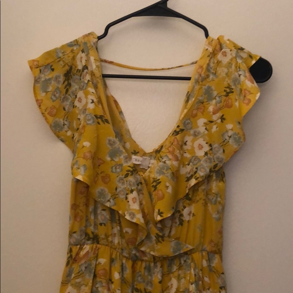 NWOT, Socialite floral high low dress